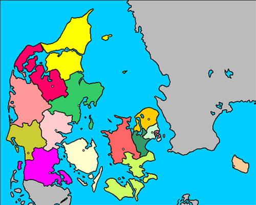 Ciudades de Dinamarca
